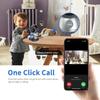 Smart WiFi Indoor Robot Camera with One-Click Call