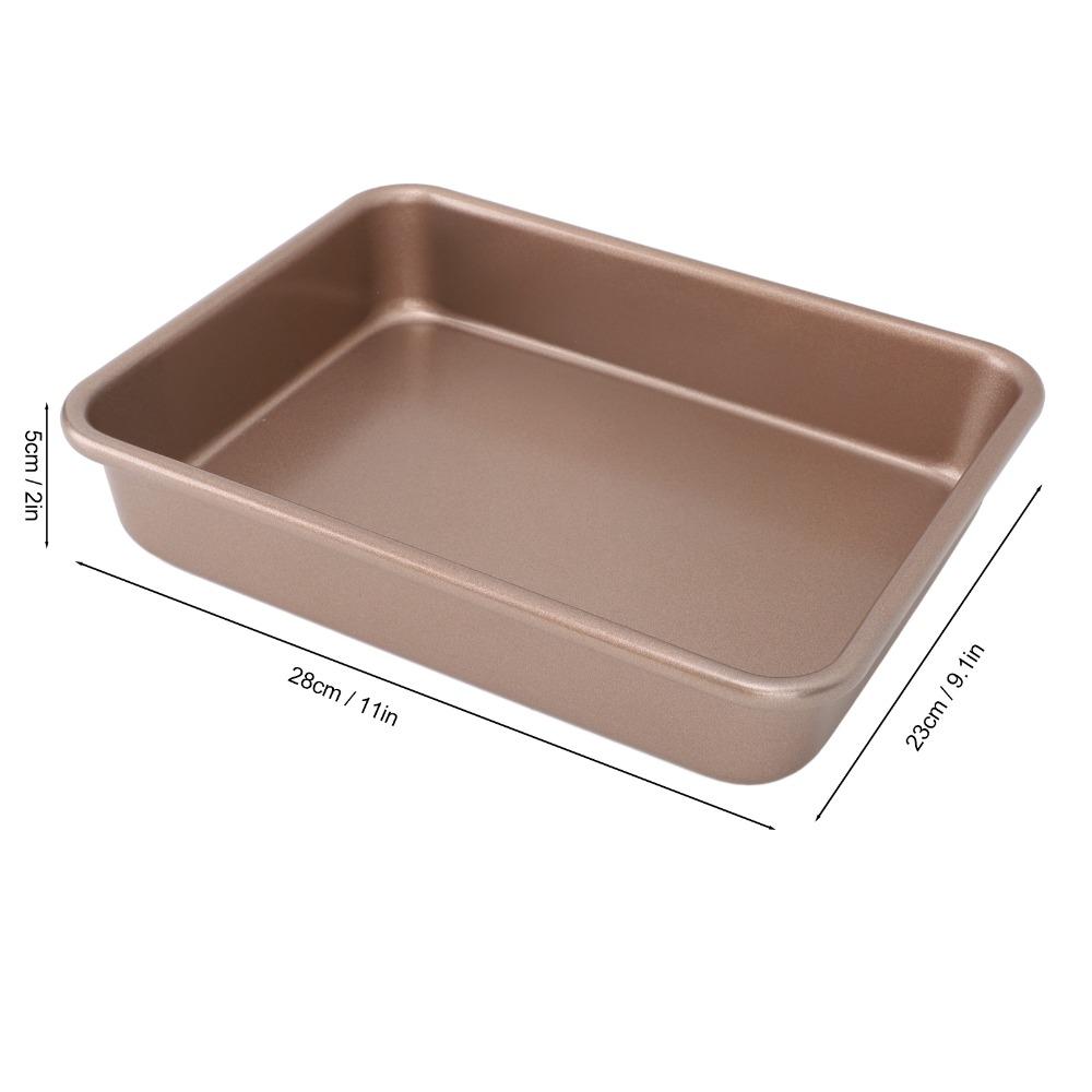 Carbon Steel Baking Pans Non-Stick Rectangular Oven Tray Cake Pan Bakeware Cake Shop Restaurant