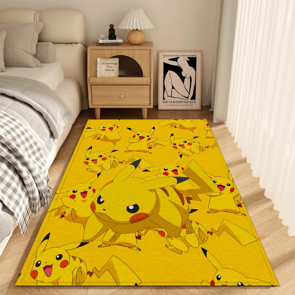 Модный коврик для прихожей Кухонный ковер Ковры для гостиной Декор P-pikachu Супервпитывающий коврик для ванной Коврики для ванной Балконная дверь
