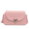 Casual, Fresh and Beautiful New Fashion Love Lock Single Shoulder Underarm Small Square Bag Woman