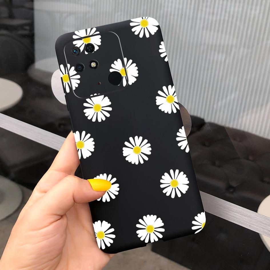 Чехол для телефона Xiaomi Redmi 10C Новый Популярный Цветочный Рисунок TPU Чехол-бампер для Xiaomi Redmi 10C 4G Redmi10C NFC 2022 Мягкий Funda