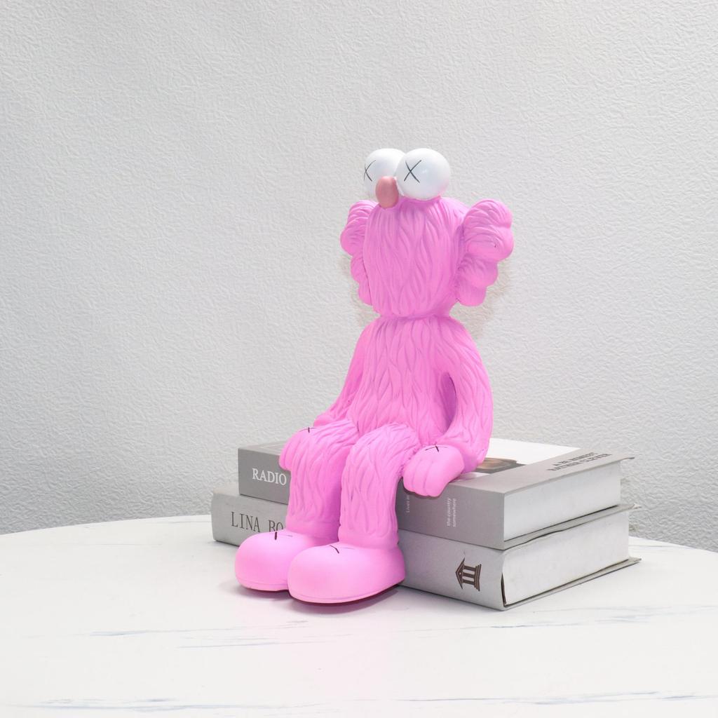 KAWS Sesame Street Bear Sculpture for Home or Hotel Decoration