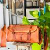 Кожаная дорожная сумка Genuine Gym Vintage Goat Duffle