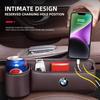 Car Seat Gap Organizer Multifunction Storage Box Cup Pocket For BMW M Performance E36 E60 E90 X2 X1 X3 X5 E46 E39 E70 M3 M5 M6