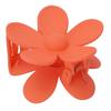 Flower Hair Clip Big Non Slip Matte Cute Women Girls Hair Accessories for Thick Normal Thin HairOrange