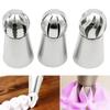 3 Pcs Ball Cream Baking Pastry Tools Sphere Bakeware Confectionery Bags Nozzles Fondant Cookie Cake Shop Home Kitchen Dining