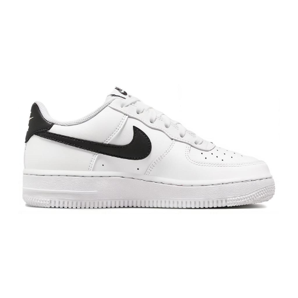 Nike Air Force 1 GS White Black Kids Sneakers FV5948-101