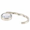 1Pcs Portable Women Purse Folding Rhinestone Crystal Alloy Handbag Bag Hanger Hook Holder