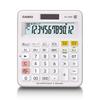 Casio Standard Calculation Mini Just 12 Calculator, Check, Type, Digits, MJ-120W-N