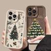 Чехол для телефона «Рождественская елка» для iPhone 17 16e 16 15 14 13 12 11 Air Pro Max Mini XR XS X 7 8 6 6s Plus Мягкая задняя крышка из ТПУ