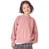 Ever Closet Розовый Размер Длинный Круглый Однотонный Идеально для Осени и и Детский Свитшот, Серый, 130, Рукав, Вырез, Хлопок, Зима, Школа, Детский сад.