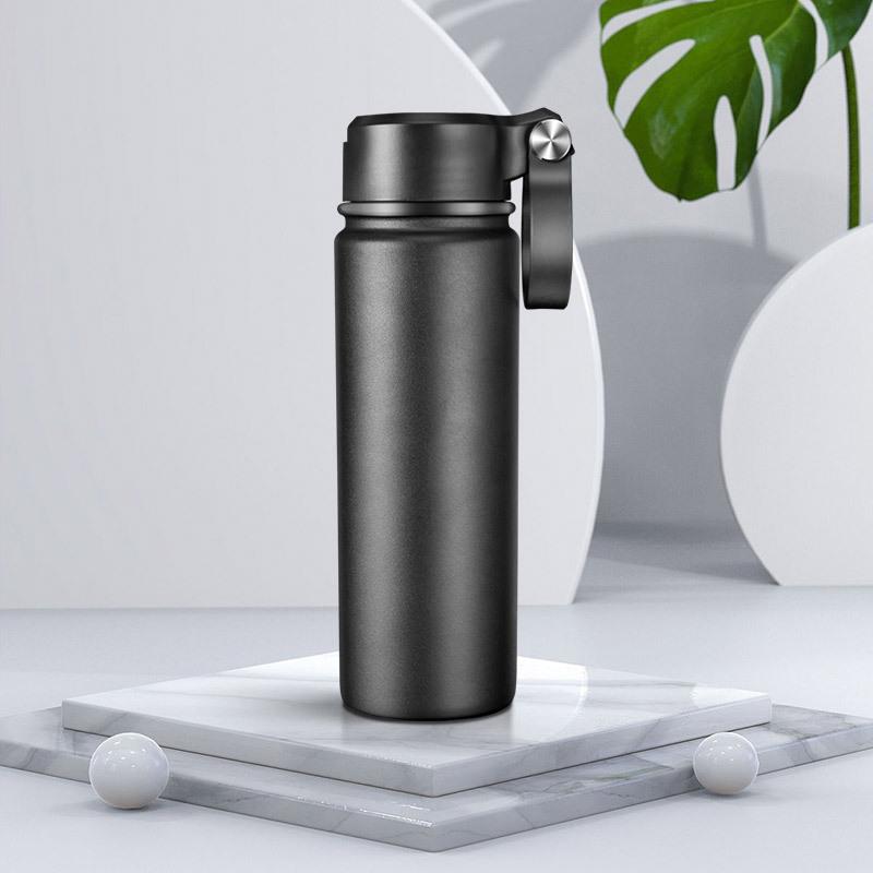 Car Cup Sports Outdoor Stainless Steel Large-capacity Water Glass Straw Mug