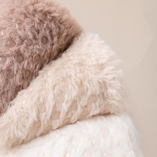 Fuzzy Socks for Women Non-slip Fluffy Home Floor Socks Soft Cozy Fleece Slipper Socks Winter Warm Ankle Socks