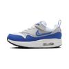 Air Max 1 EasyOn PS Royal Blue Kids Sneakers White Neutral-Grey Black DZ3308-104