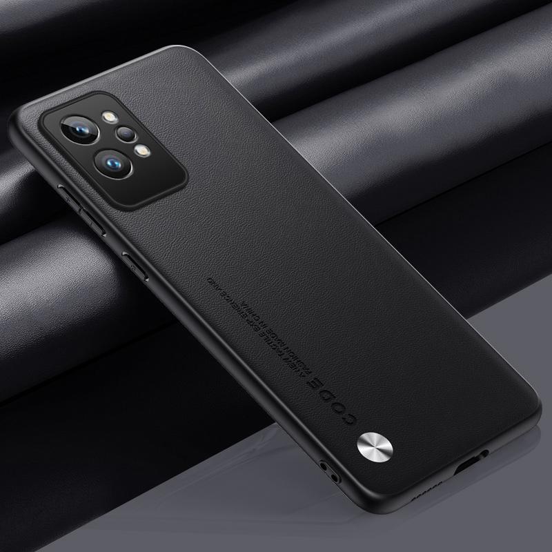 Luxury PU Leather Case For Realme GT2 Pro GT2Pro Back Cover Silicone Full Protection Phone Case For Realme GT2 5G RealmeGT2 Pro