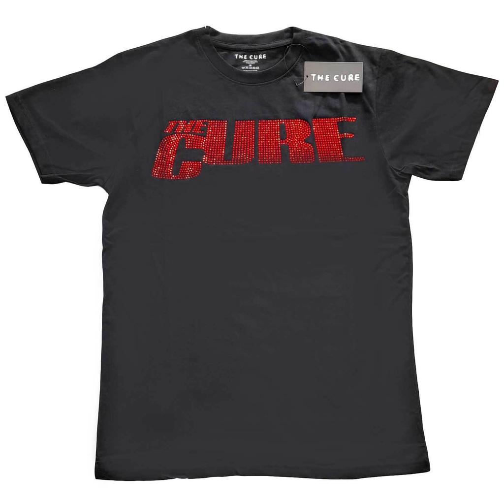 Футболка с логотипом The Cure, украшенная стразами, официальный мерч, размеры M L XL, новая