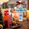 Book Lovers Christmas Ornament Wooden Hollowed Pendant, Cross/Christmas Tree Hanging Ornament, Decorative Party Supplies Plaid Bow Decor Craft