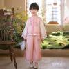 Новый набор Hanfu в китайском стиле для девочек, костюм Тан