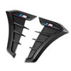 High quality 2PC Car Styling Emblem Sticker Flank Fender For BMW M Sport M2 M3 M4 M5 M6 E46 E90 E60 F10 F30 E39 E36 F20 E87 X3 EH9