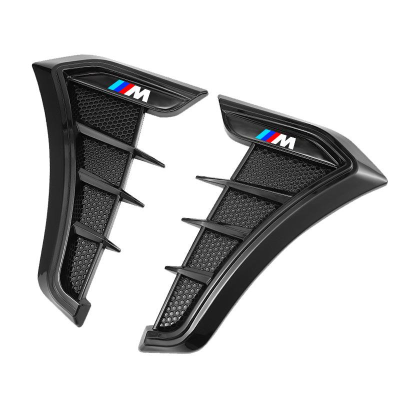 High quality 2PC Car Styling Emblem Sticker Flank Fender For BMW M Sport M2 M3 M4 M5 M6 E46 E90 E60 F10 F30 E39 E36 F20 E87 X3 EH9