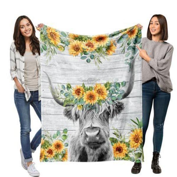 Фланелевое одеяло с узором подсолнуха, простыня для дивана, покрывало