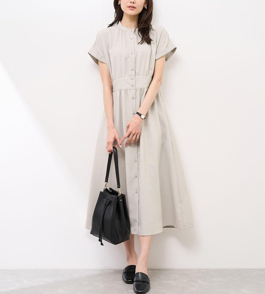 ROPE PICNIC French Dolman Size 38 Dress, Women's, GDE15110, Beige, 28,