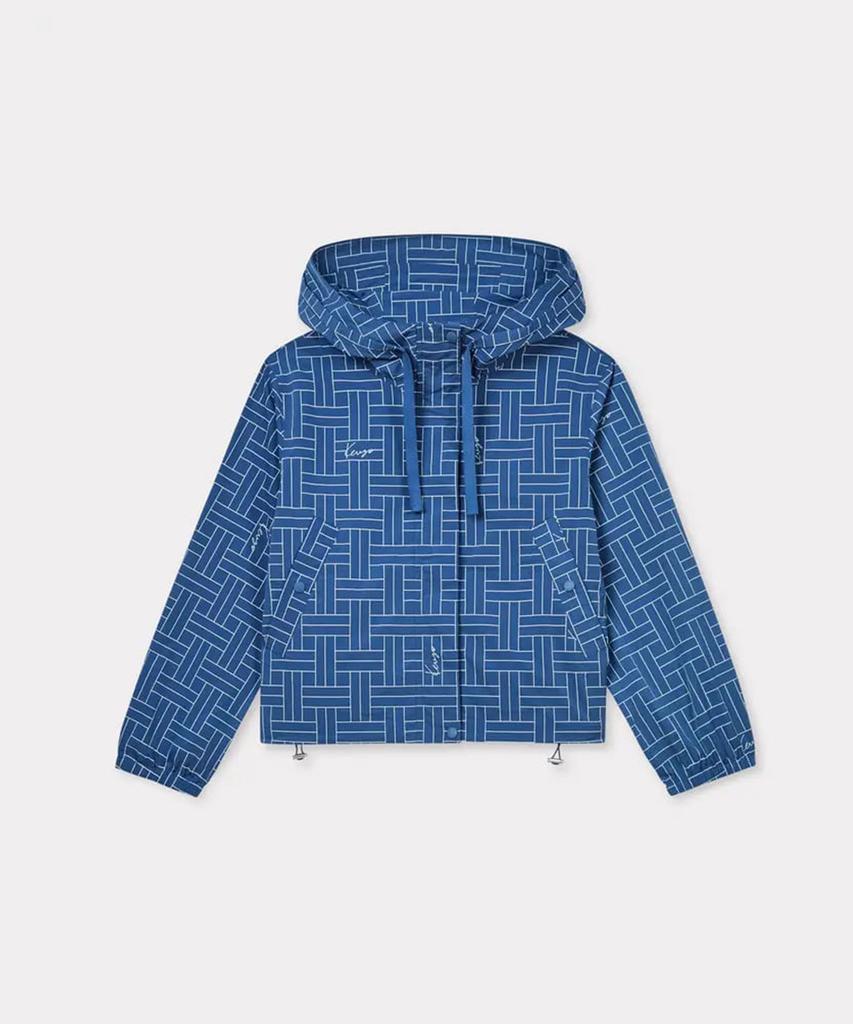 Kenzo Women'S Weave Short Windbreaker_K255Awuw01Blb