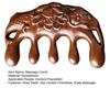 Sandalwood Scalp Massage Comb Wide Teeth Carved Lotus Fish Hair Growth Promotion Wooden Manual Head Full Body Massager Comb