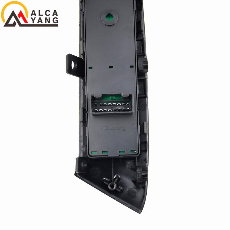 Blue backlight Rearview mirror folding Driver electric Power Window Lifter regulator Control Switch For Hyundai IX35 2009-2015