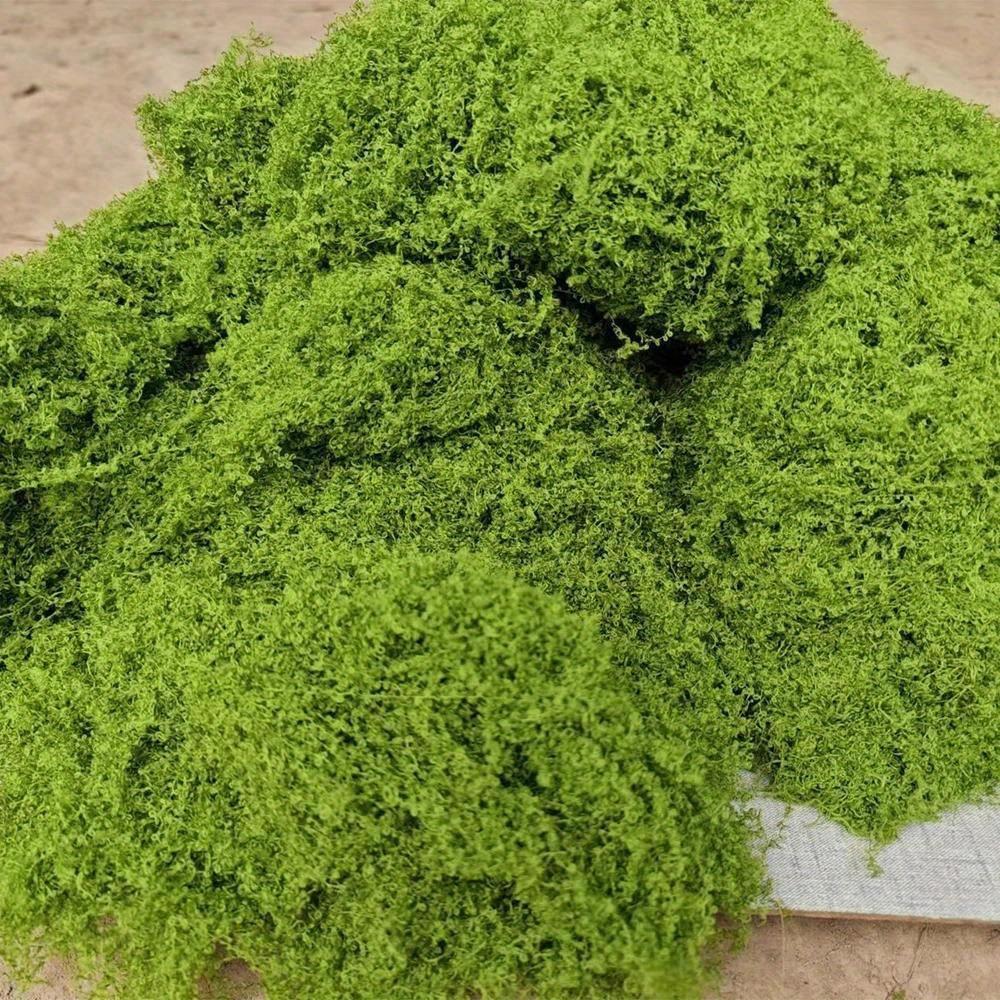 100g Realistic Artificial Moss, For DIY Crafts and Home Decoration - Perfect for Miniature Landscapes and Wedding Decorations