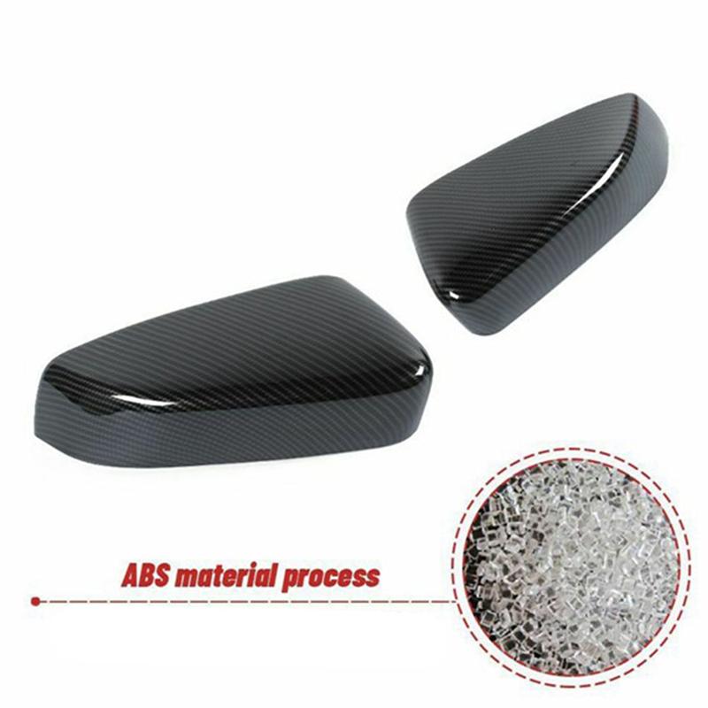 Rearview Mirror Cover Door Side Wing Mirror Cap For Ford Mustang 2009-2013-A87Q