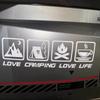 CANPING LOVE LIFE Camping Car Stickers Wilderness Campfire Adventure Car Decoration Stickers Coffee RV Off Road Waterproof