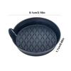 1/2 Car Coaster Non-Slip Silicone Mat For Car Water Cup Auto Interior Anti-Slip Cup Pad Drink Holder Mat Decoration Accessories