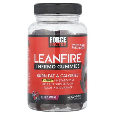Термо-жевательные конфеты LeanFire®, Ягодный взрыв, 60 жевательных конфет