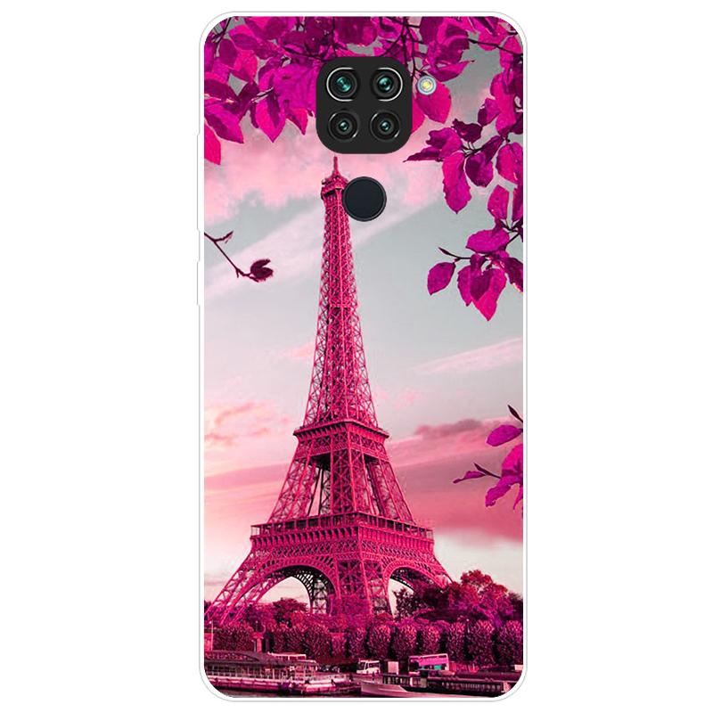 Чехол для телефона Xiaomi Redmi Note 9 Чехол 6.53;' Мягкий силиконовый чехол-накладка из ТПУ для Xiaomi Redmi Note 9, чехол-накладка Fundas Para