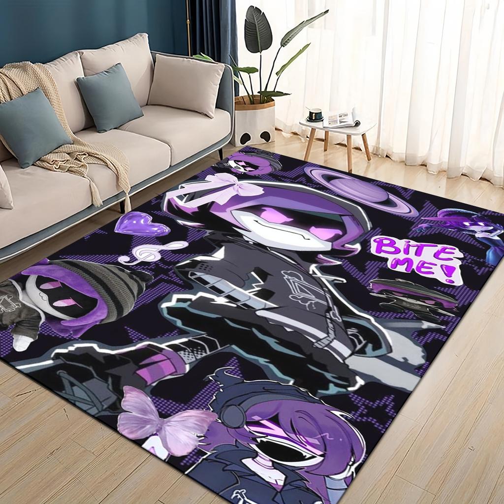 3D Печать Мультфильм Дроны-убийцы Узи V J Робот Подарок Ковер Коврик для Гостиной Спальни Дома Украшение Дивана, Детский Нескользящий Напольный Коврик