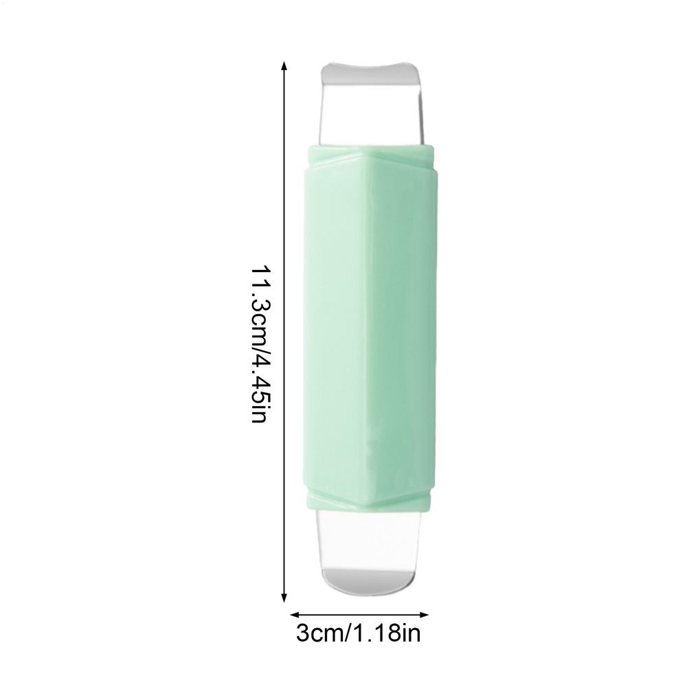 Face Spatula Double Side Pore Extractor Stainless Steel Facial Spatula Blackhead Remover Spa Daily Care Personal Grooming Beauty