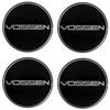 4Pcs 45mm 56mm 60mm 65mm VOSSEN Logo Car Stickers for Blank Car Wheel Center Caps Emblem Rim Hub Cover Badge Styling Accessories