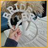 Bride To Be Pearl Crown Headband Bachelorette Party Bridal Shower Wedding Engagement Rehearsal Dinner Decoration Gift 5