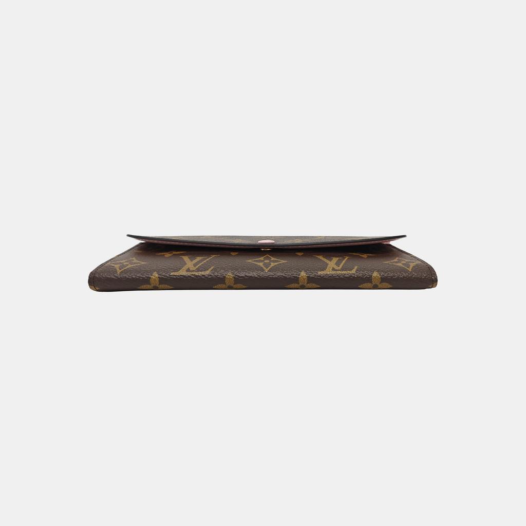 [Pre-Owned] Louis Vuitton Emilie Wallet 'Brown Monogram Canvas' - Excellent #29O6F6