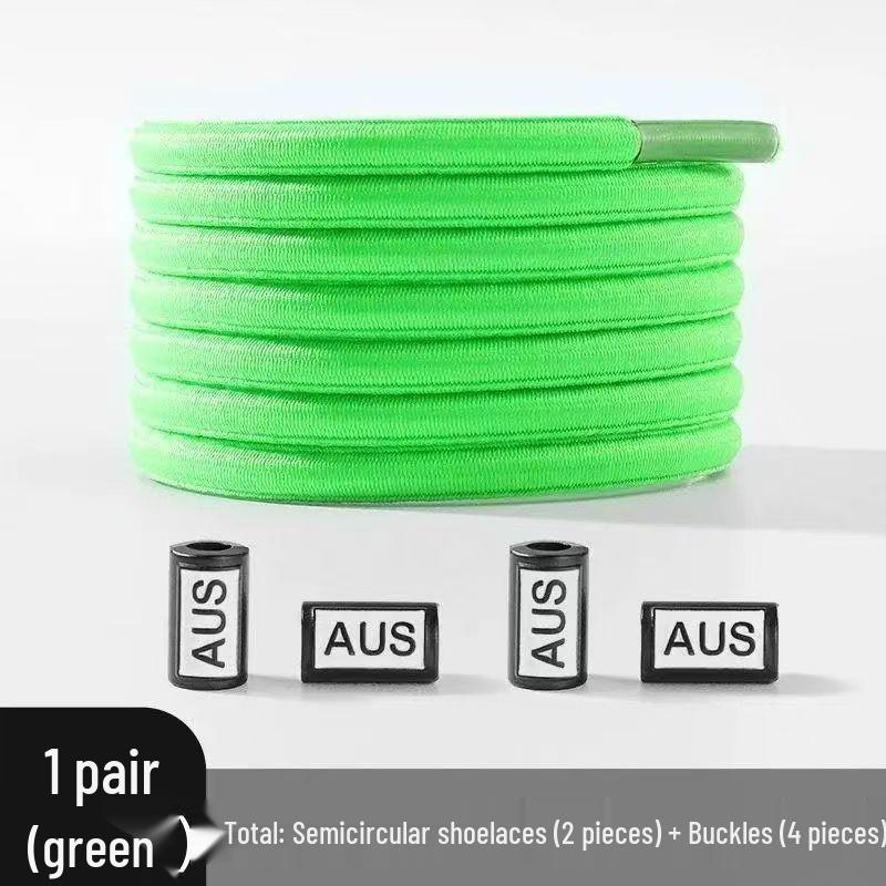 Эластичные шнурки без завязывания с металлической пряжкой - Легкие ленивые шнурки AUS
