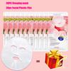 30 Pcs/lot Moisturizin Mascarilla Facial Mask Shrink Pore Peach Niacinamide Sleeping Mask Disposable Face Mask Skin Care Improve Roughness