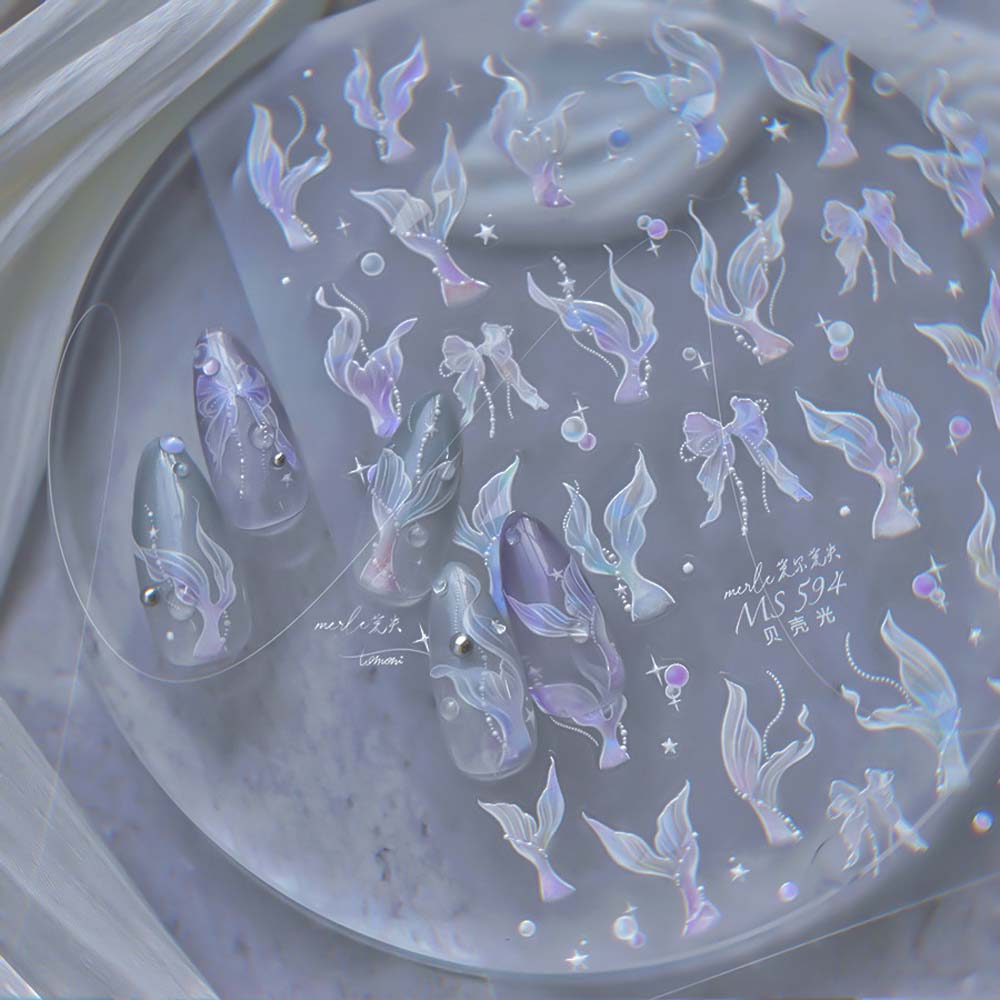 Наклейки для ногтей «Морская звезда» «Океан» Украшения для ногтей «Ракушка» «Океан» «Летний пляж»