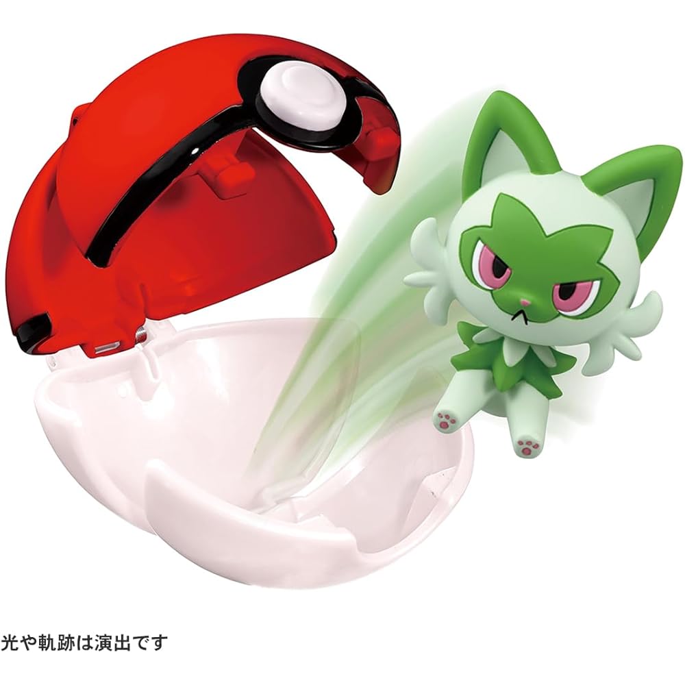 Takara Tomy Pocket Monsters Moncolle Pokedelze Nyaoha Monster Ball Collectible Figure