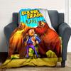 Boonie Bears Family Adventure Blanket Soft And Cozy Custom Name Gift For All Holidays Home Decor Office Nap Outdoor Holiday Gift Playful Design