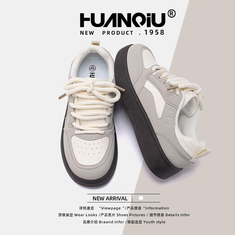 Глобальная мода, обувь для досок, женская ZHQ5882, весенняя новая простая повседневная женская обувь, универсальные ретро-маленькие белые туфли