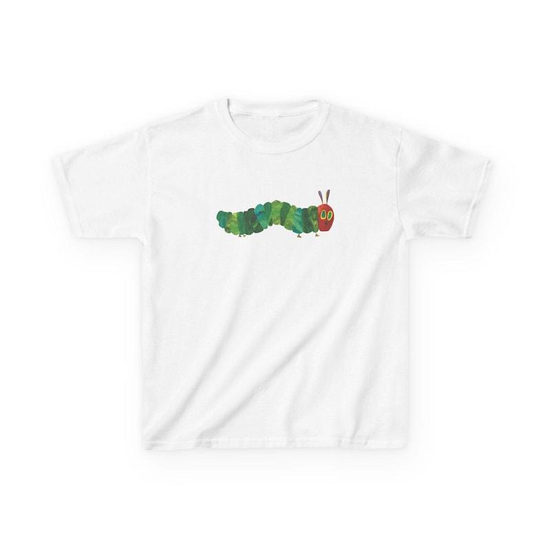 The Very Hungry Caterpillar Baby Tee | Classic Storybook Illustration Kids book bugs t shirt