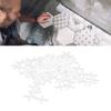 800pcs 2mm Cross Tile Spacers Plastic Cross Tile Leveling Clips  Tiling Tools