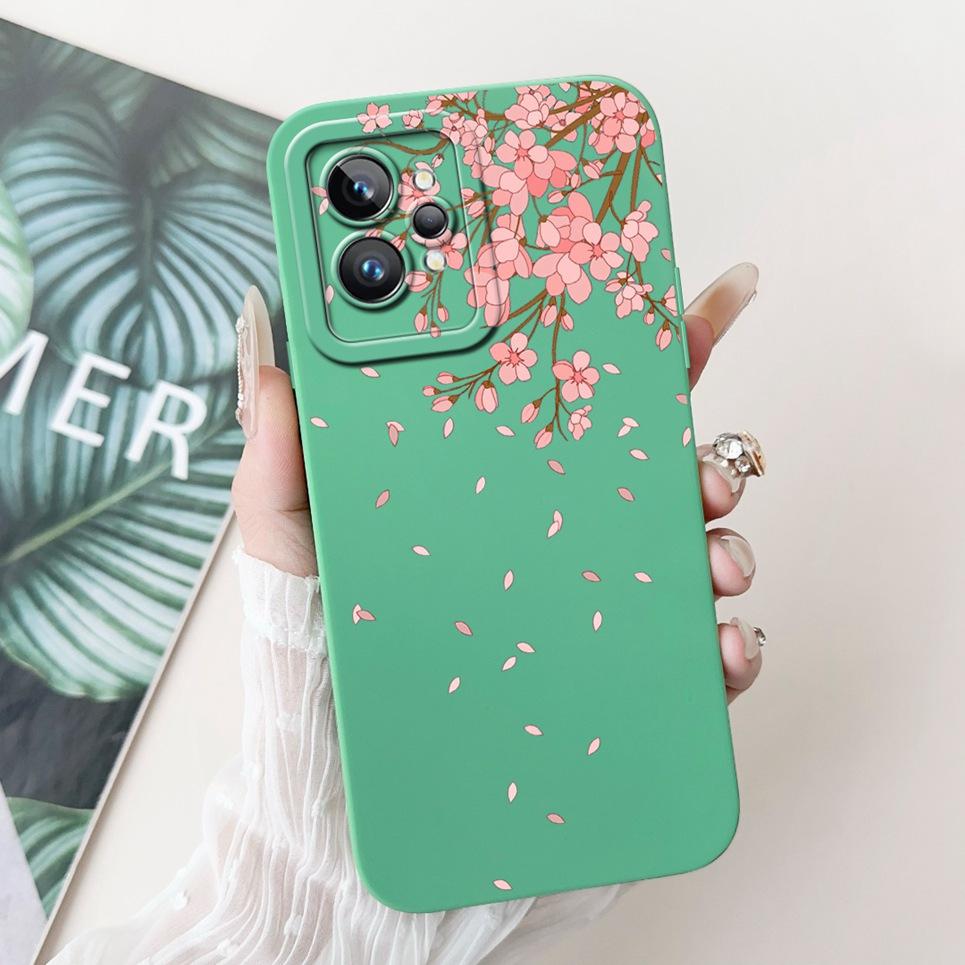 Девочковый чехол-сердечко для Realme GT2 Pro Чехол Realme GT Neo2 GT2 GT Neo 3T Funda Мягкий матовый силикон Защитная крышка для объектива Capa