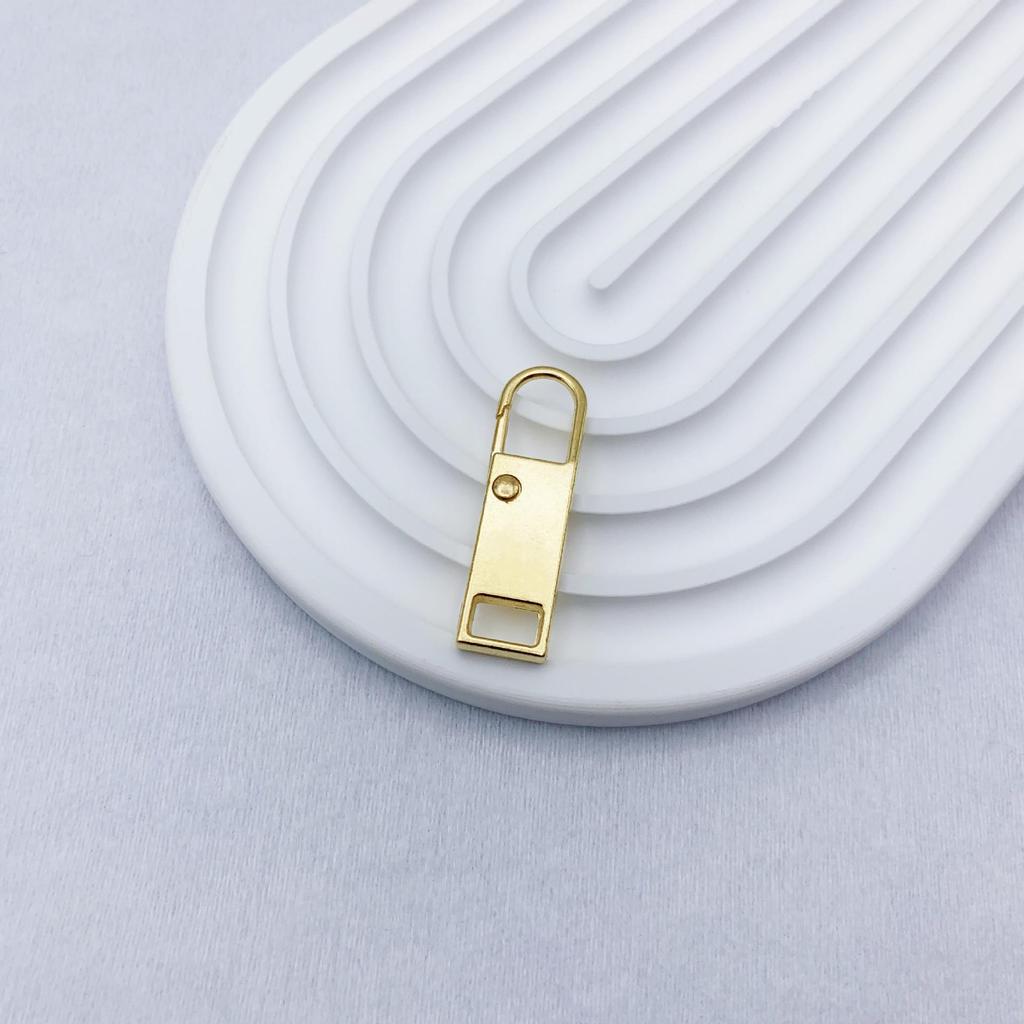 Tool-Free Alloy Zipper Pull Replacement for Handbags, Backpacks, Jackets, Clothes, and Shoes